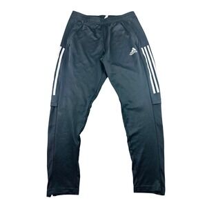 Adidas Condivo 20 Soccer Training Pants Men L Black Tapered Track Sporty EA2475